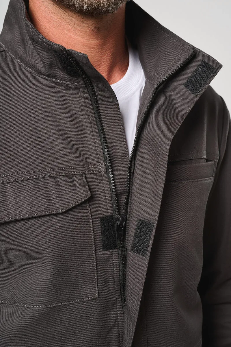 WK640 - Veste de travail sans métal unisexe
