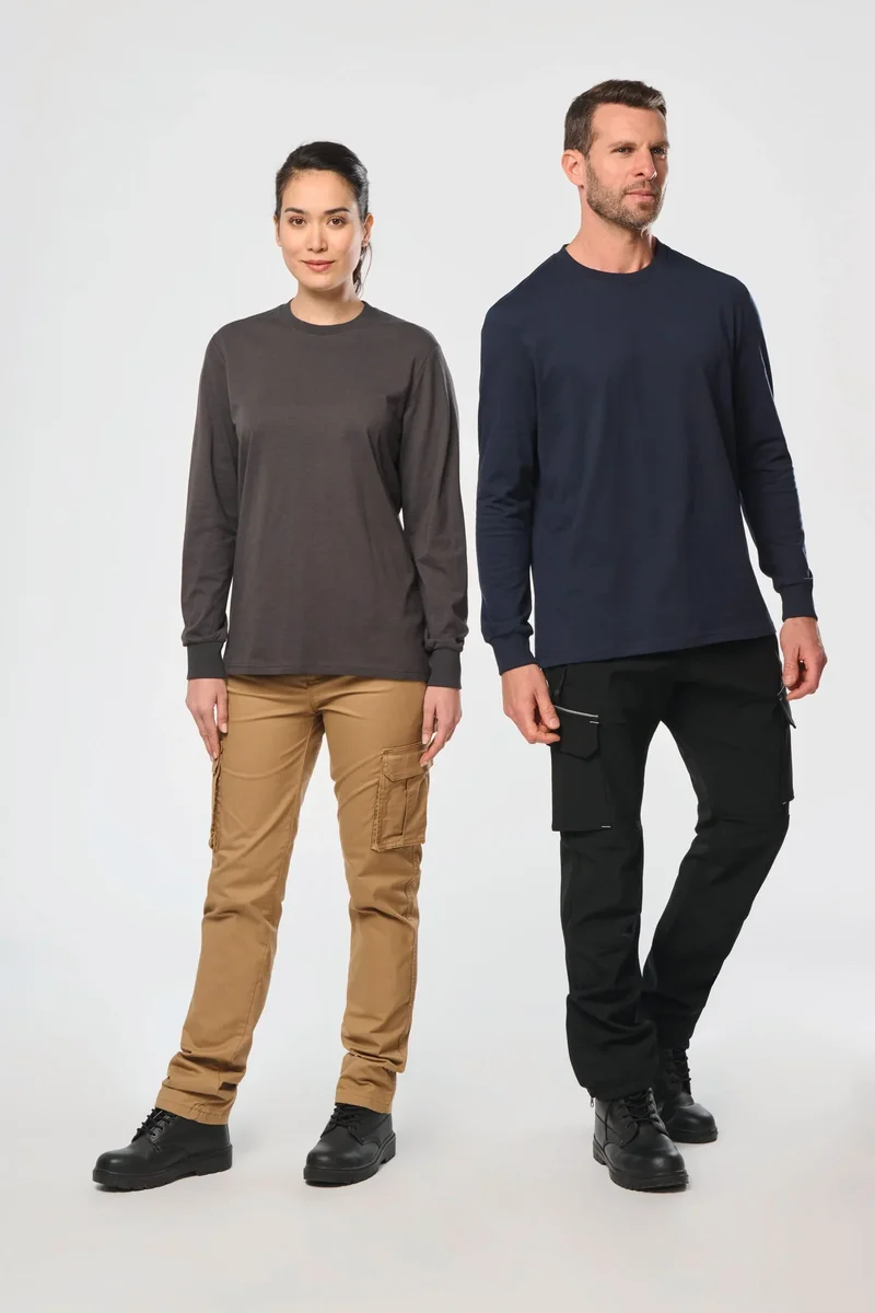 WK303 - T-shirt écoresponsable manches longues unisexe