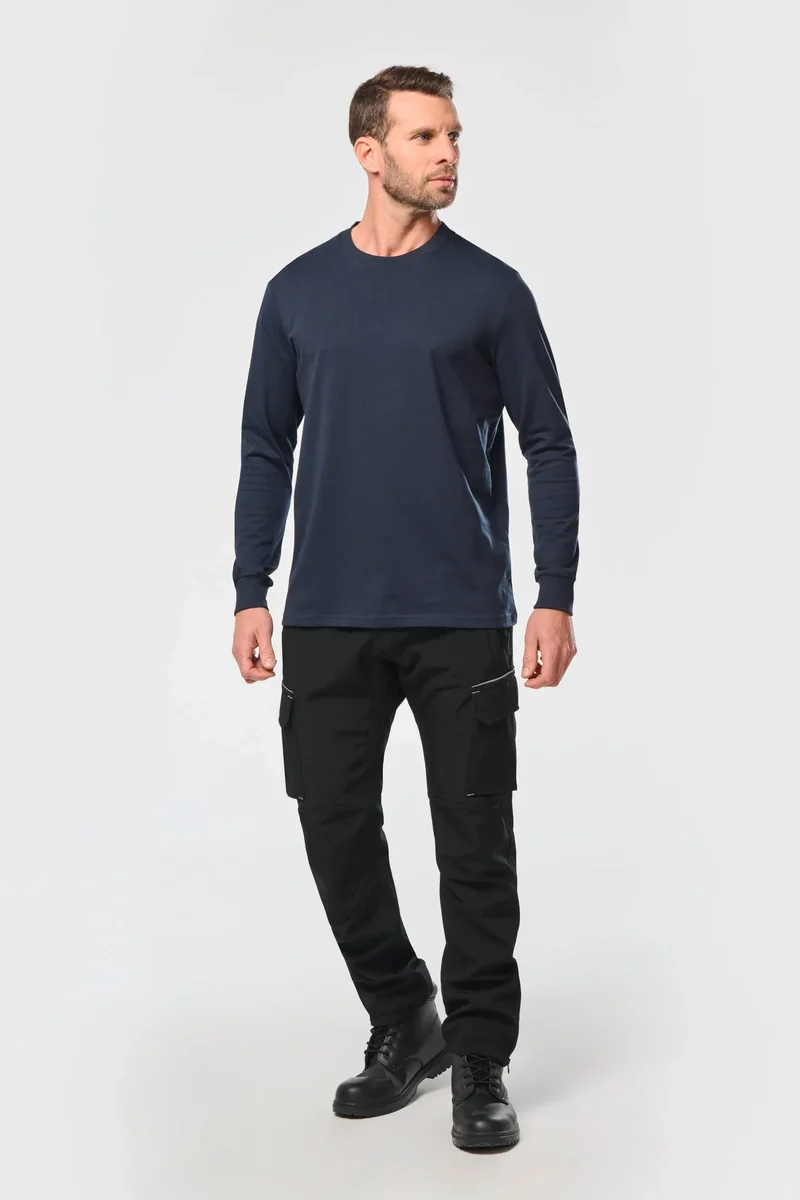 WK303 - T-shirt écoresponsable manches longues unisexe