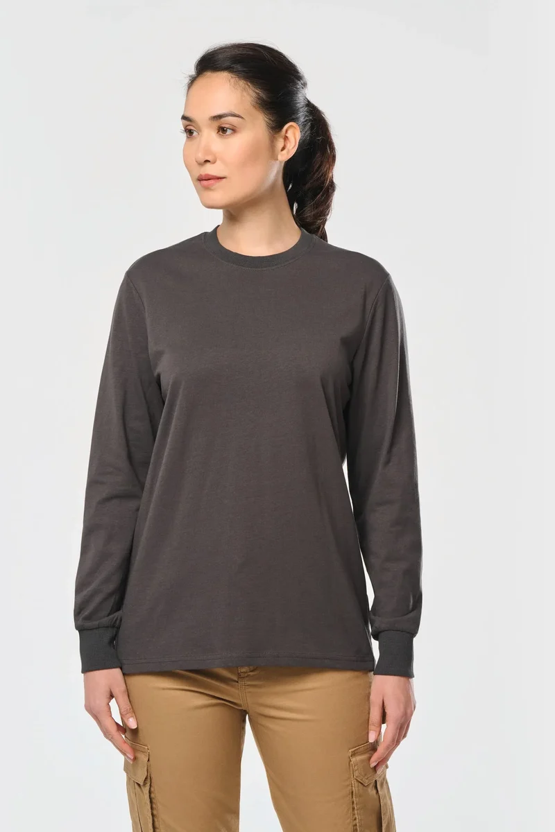 WK303 - T-shirt écoresponsable manches longues unisexe