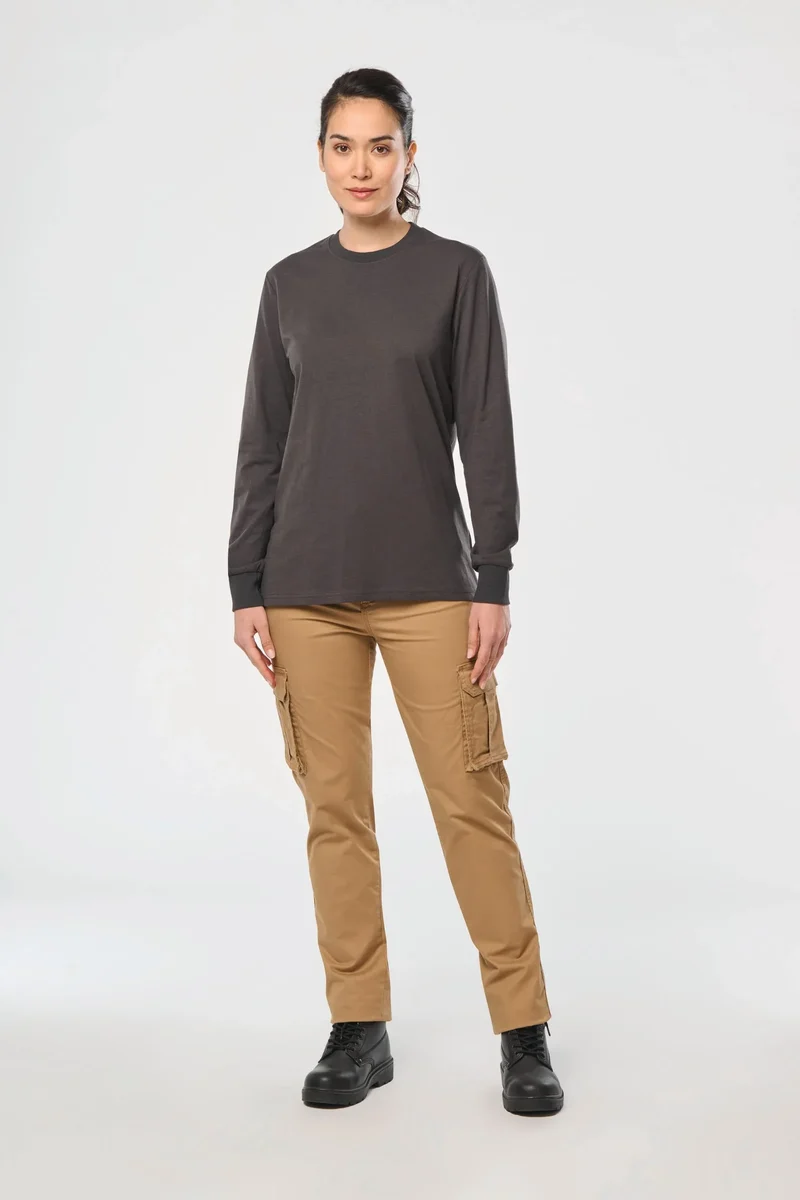 WK303 - T-shirt écoresponsable manches longues unisexe