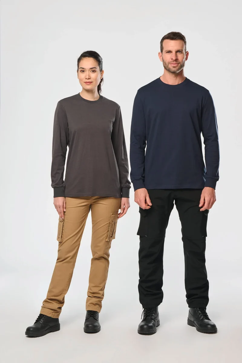 WK303 - T-shirt écoresponsable manches longues unisexe
