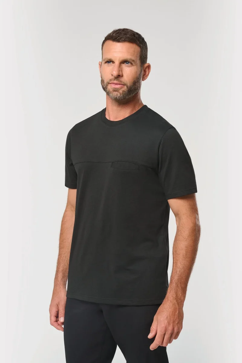 WK300 - T-shirt de cuisine respirant unisexe
