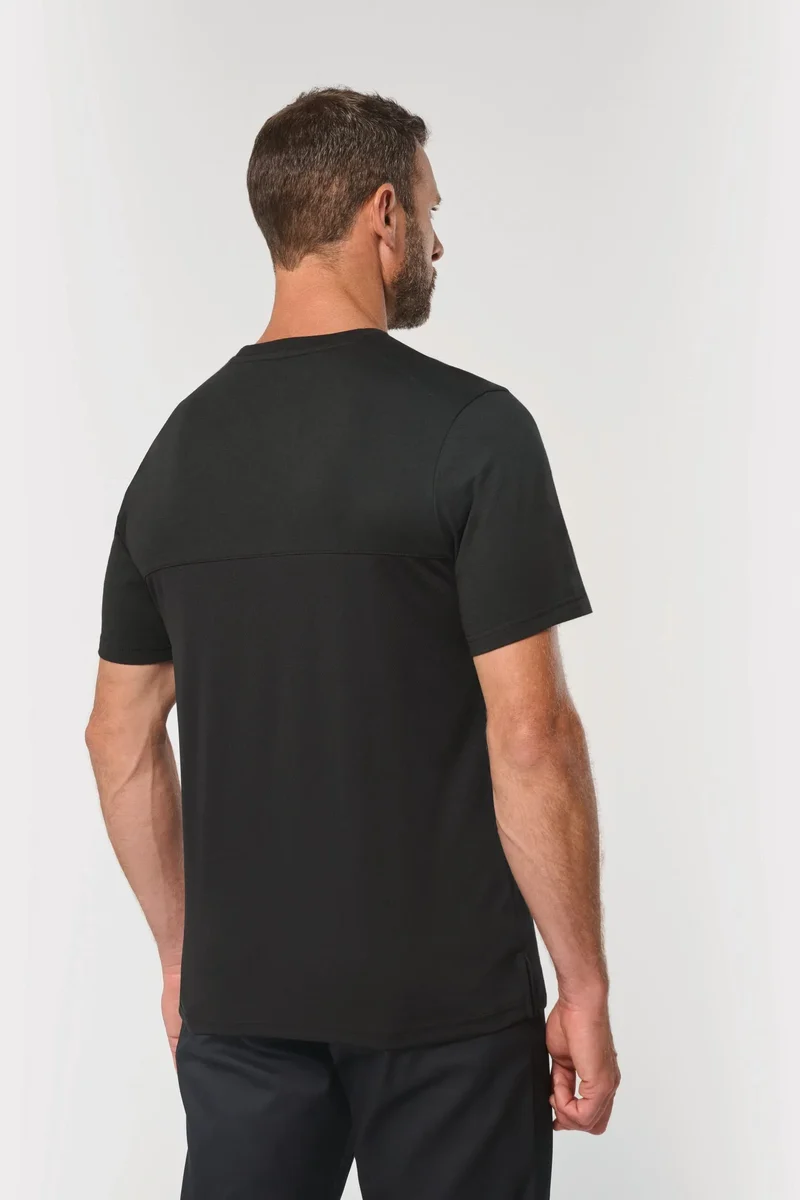 WK300 - T-shirt de cuisine respirant unisexe