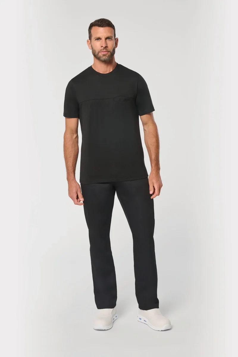 WK300 - T-shirt de cuisine respirant unisexe