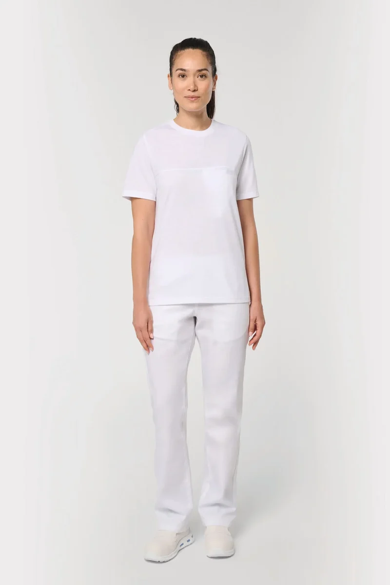 WK300 - T-shirt de cuisine respirant unisexe