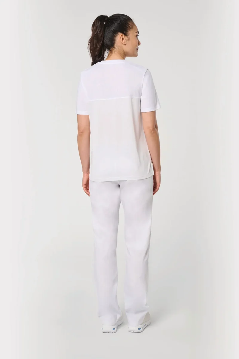 WK300 - T-shirt de cuisine respirant unisexe