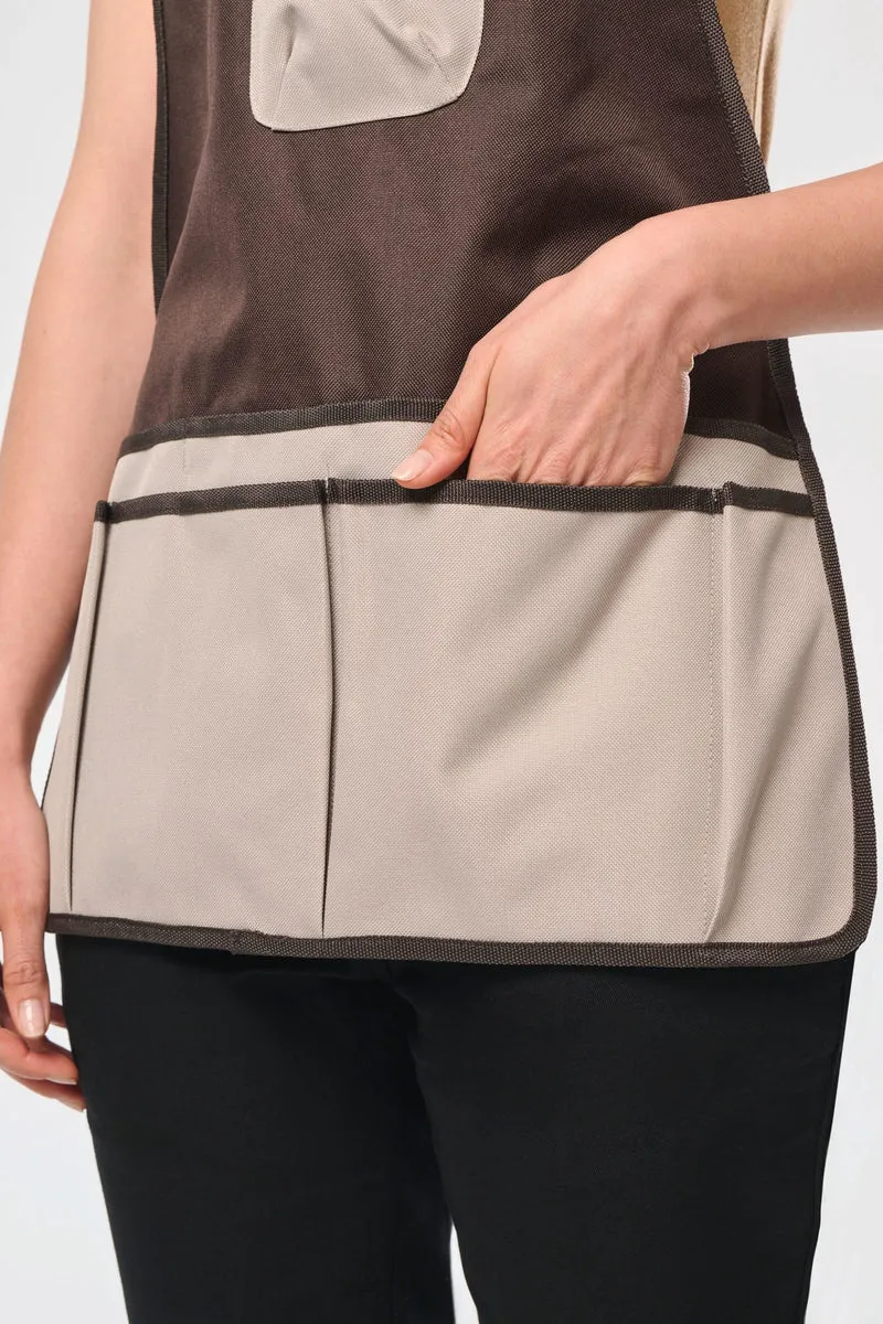 WK840 - Tablier de jardinier imperméable écoresponsable unisexe