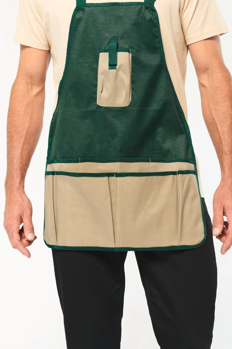 WK840 - Tablier de jardinier imperméable écoresponsable unisexe