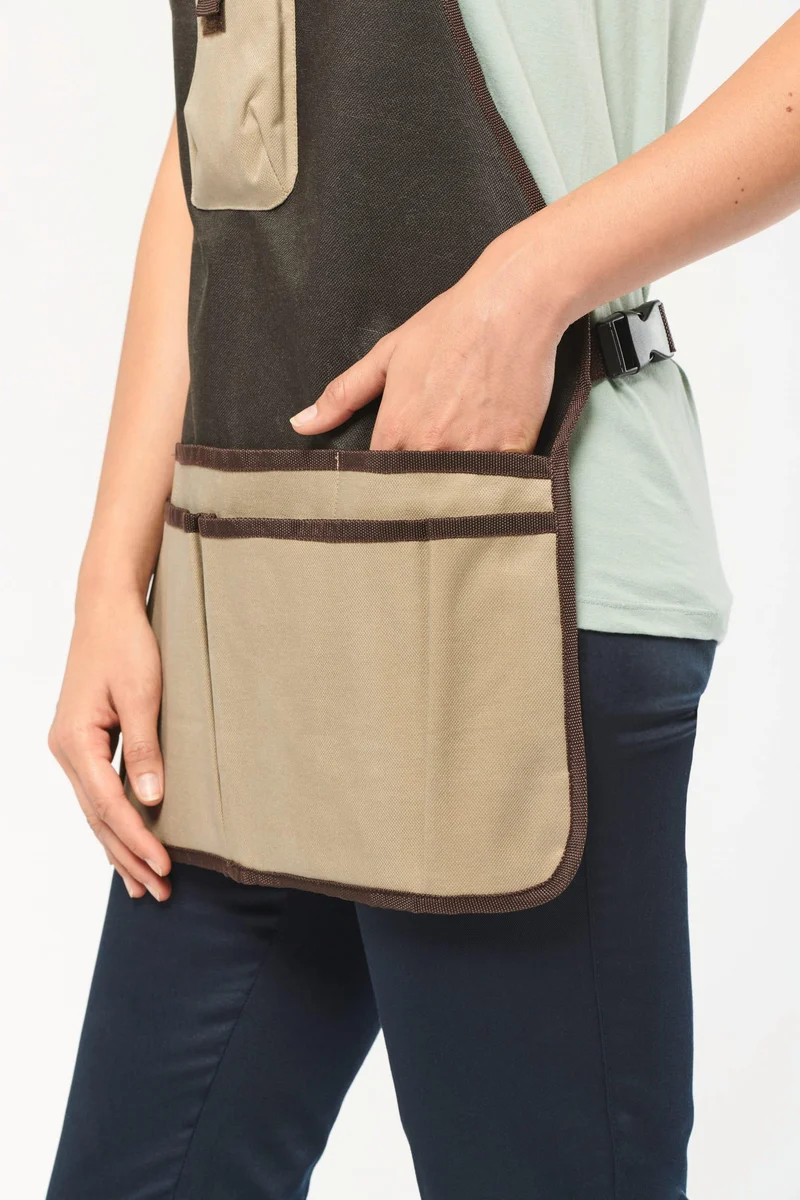 WK840 - Tablier de jardinier imperméable écoresponsable unisexe