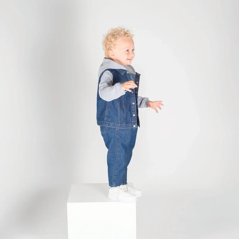 LW750 - Veste en jean à capuche enfant