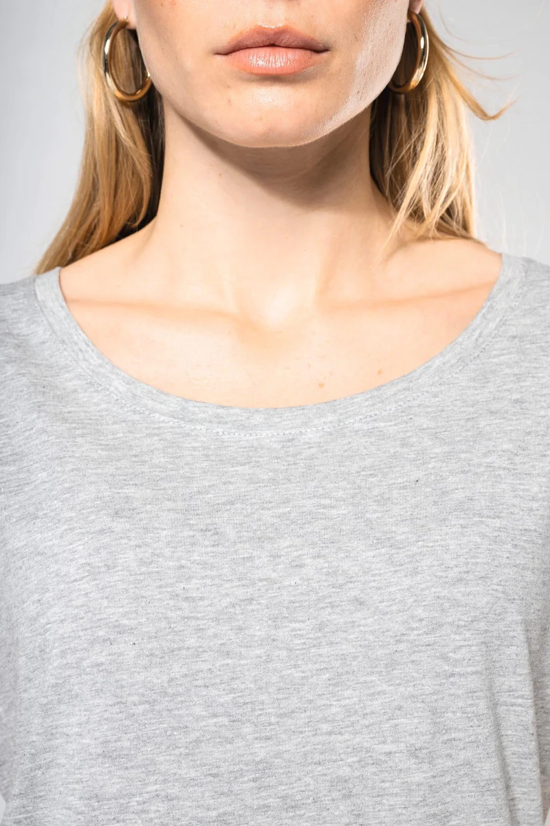 K388 - T-shirt long femme