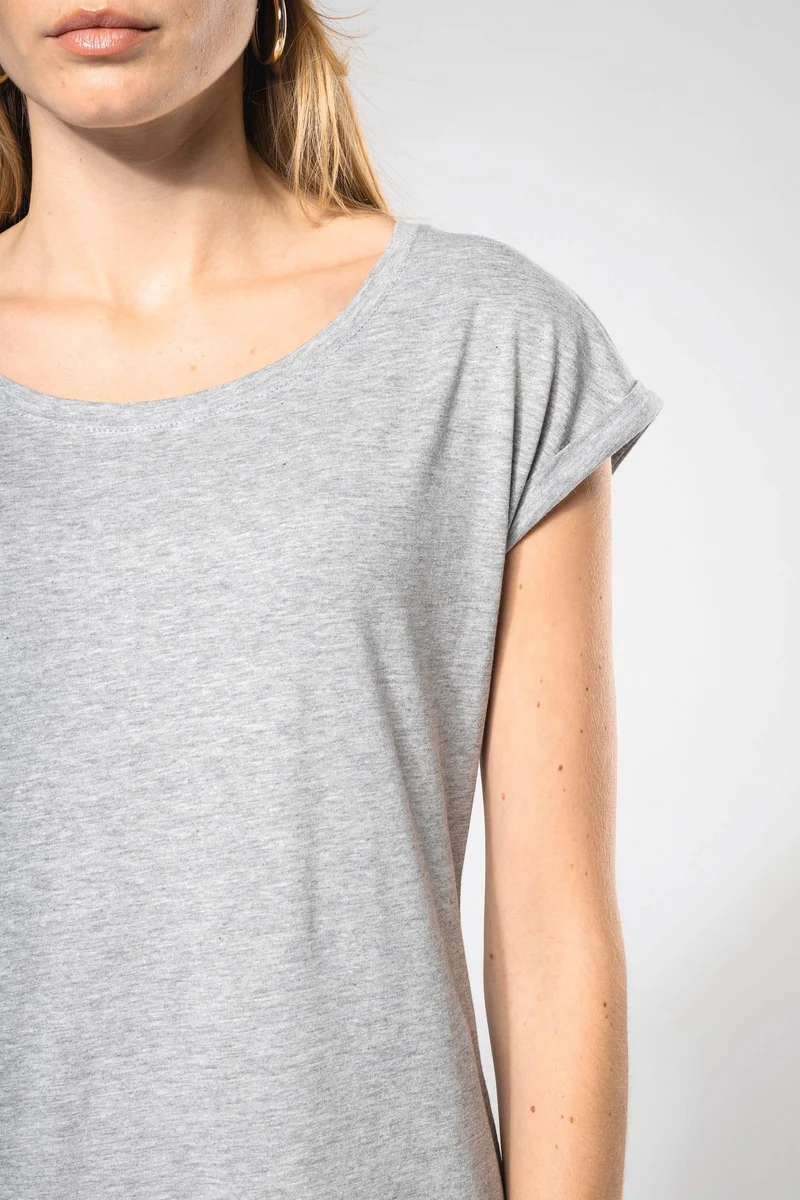 K388 - T-shirt long femme