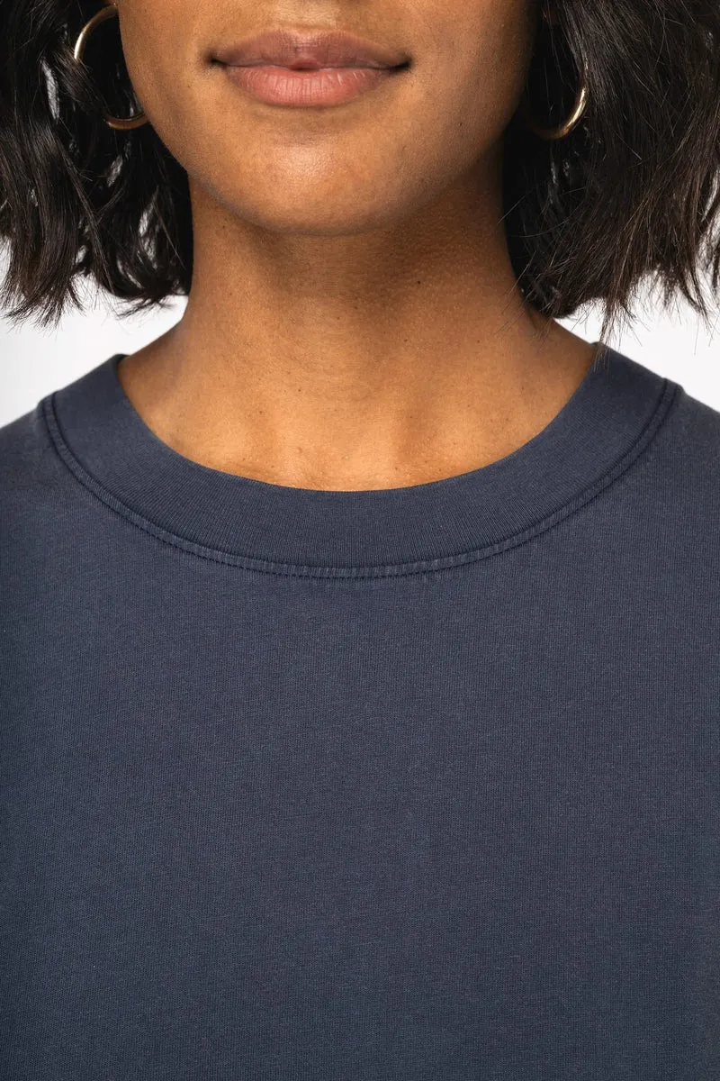 NS327 - T-shirt écoresponsable oversize délavé femme
