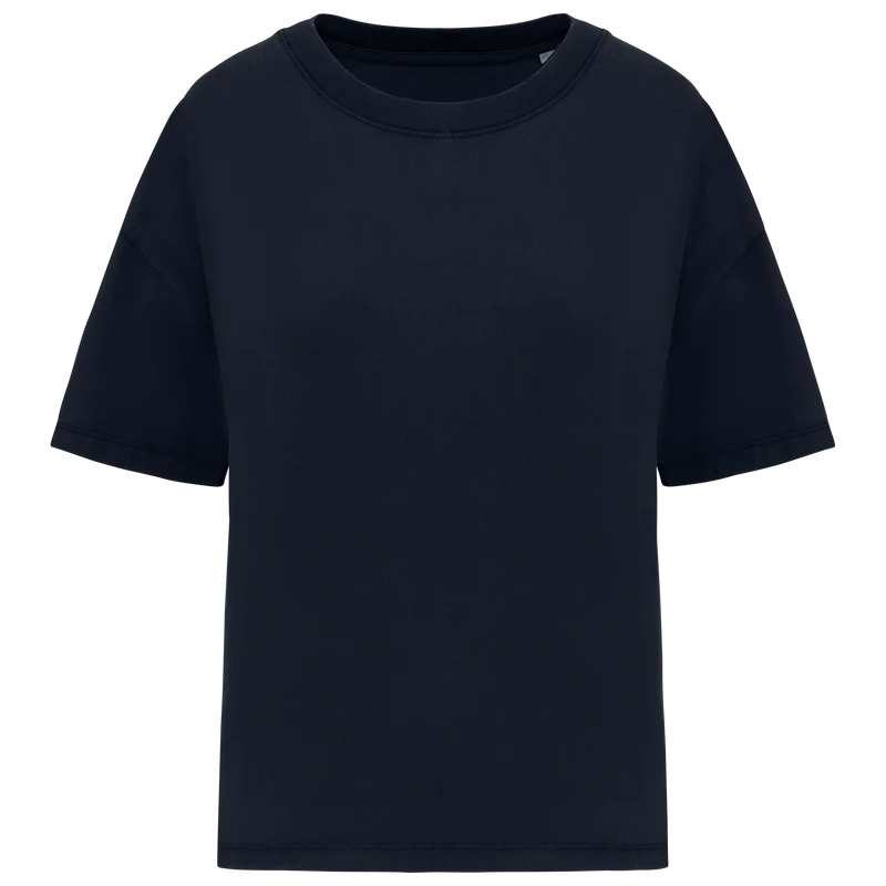 NS327 - T-shirt écoresponsable oversize délavé femme