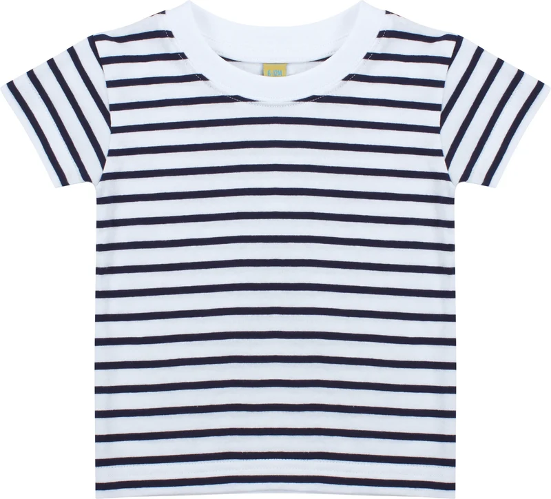 LW027 - T-shirt rayé manches courtes