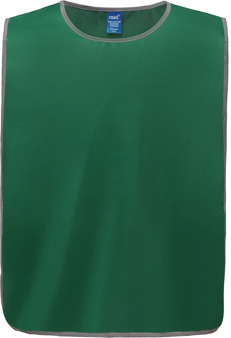 YHVJ259 - Chasuble à bordure réfléchissante