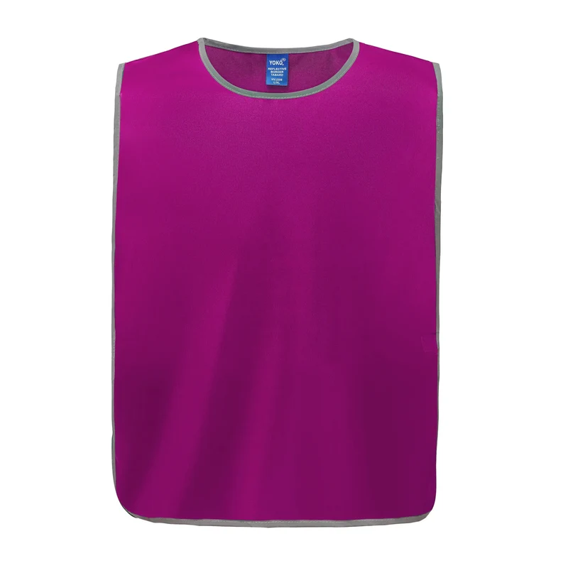 YHVJ259 - Chasuble à bordure réfléchissante
