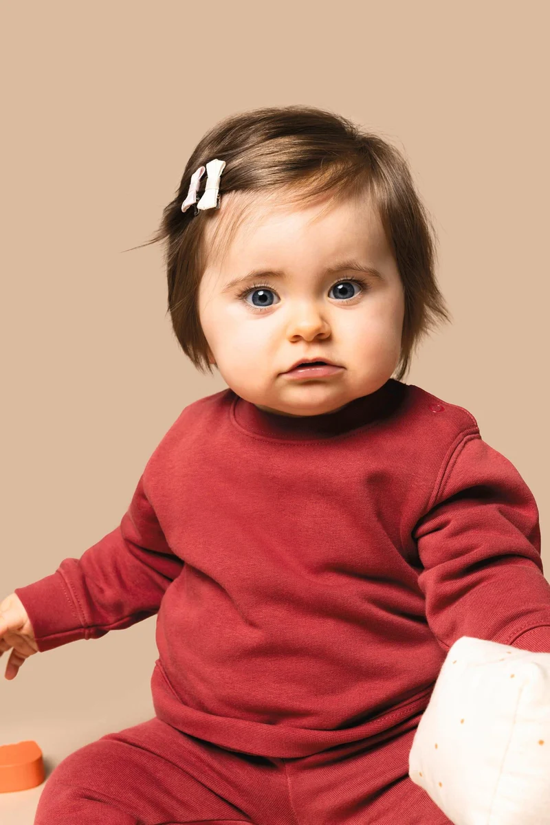 K835 - Sweat-shirt écoresponsable bébé