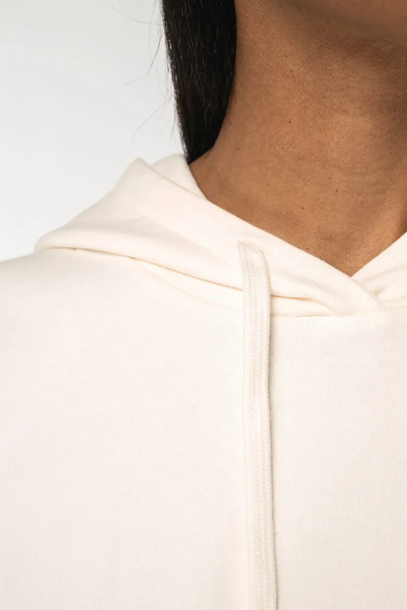 NS446 - Sweat-shirt écoresponsable à capuche oversize sans manches French Terry femme