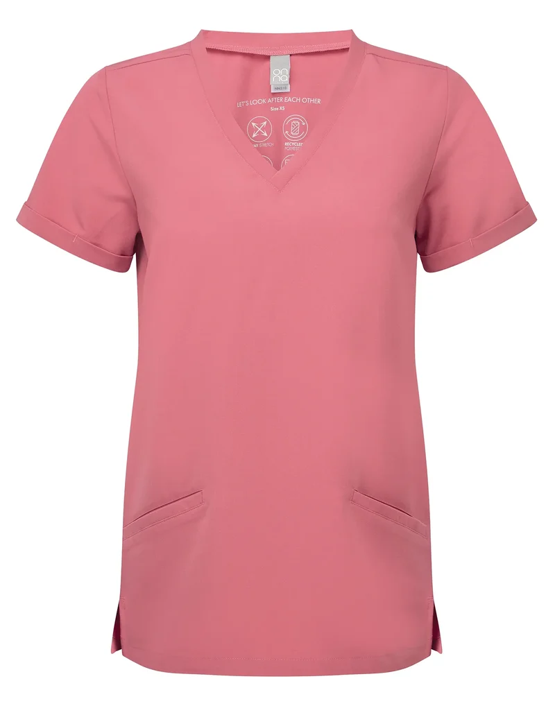NN310 - Tunique stretch manches courtes femme
