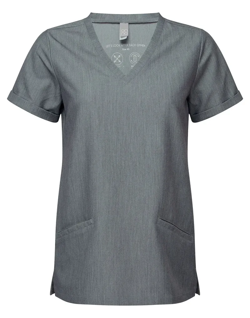 NN310 - Tunique stretch manches courtes femme