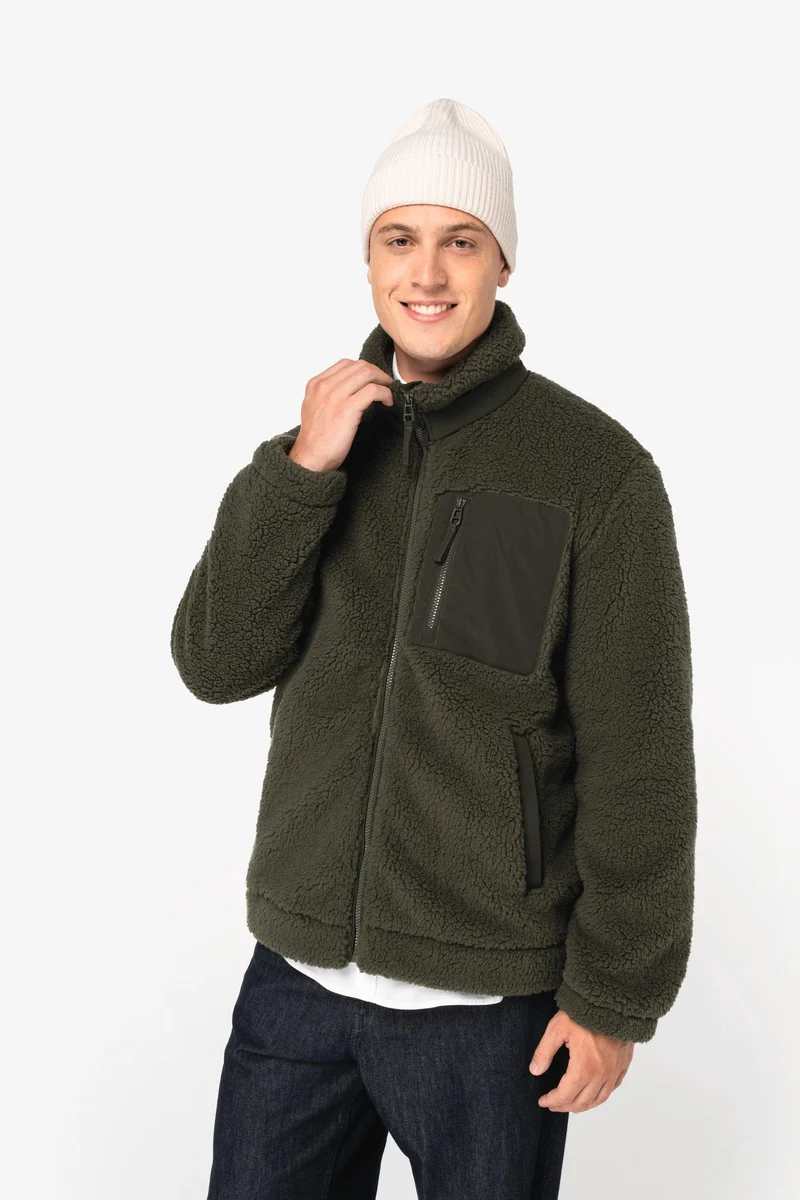 NS604 - Veste écoresponsable en sherpa unisexe