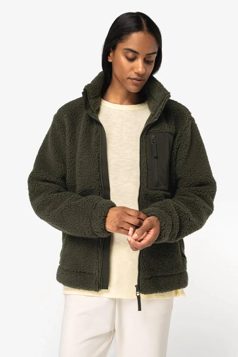 NS604 - Veste écoresponsable en sherpa unisexe