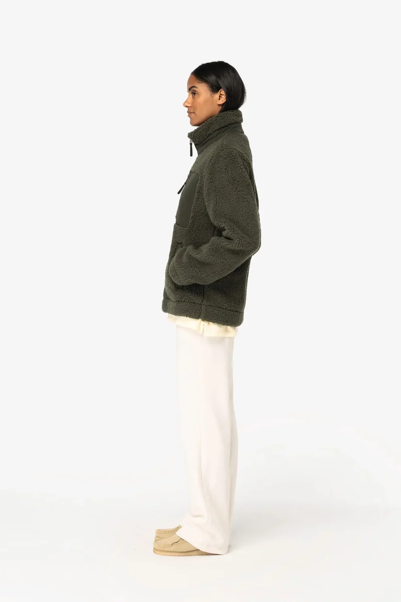 NS604 - Veste écoresponsable en sherpa unisexe