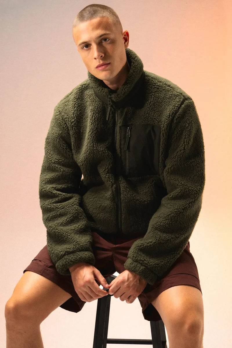 NS604 - Veste écoresponsable en sherpa unisexe