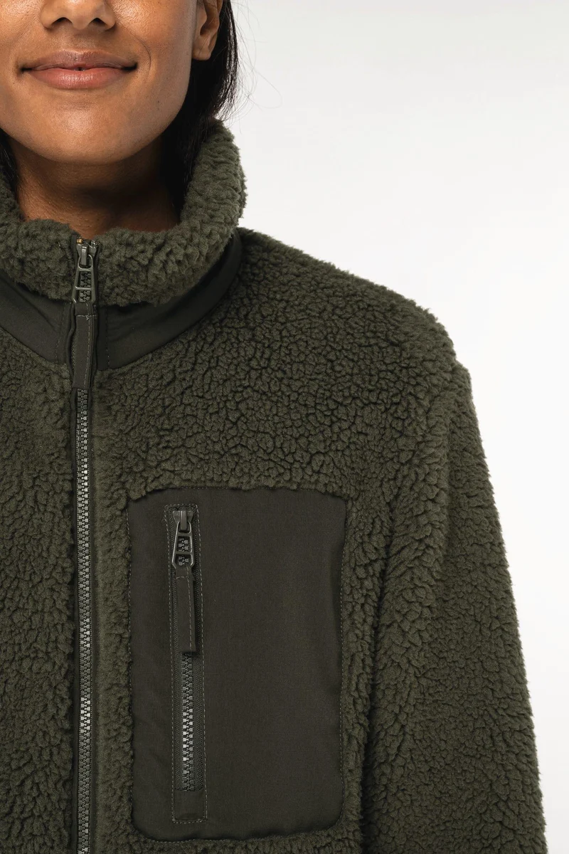 NS604 - Veste écoresponsable en sherpa unisexe
