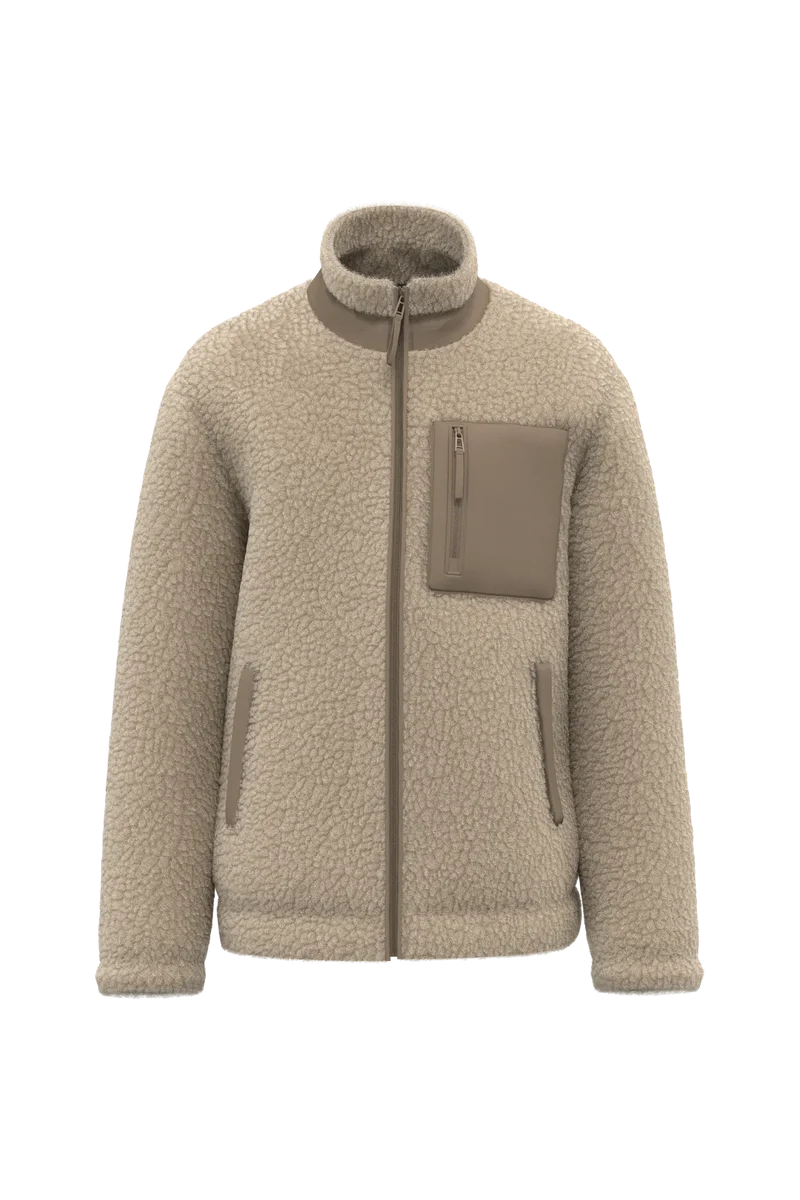 NS604 - Veste écoresponsable en sherpa unisexe