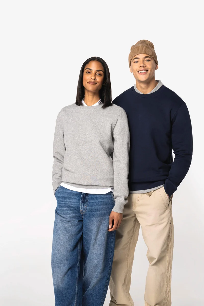 NS443 - Sweat-shirt écoresponsable à col rond unisexe