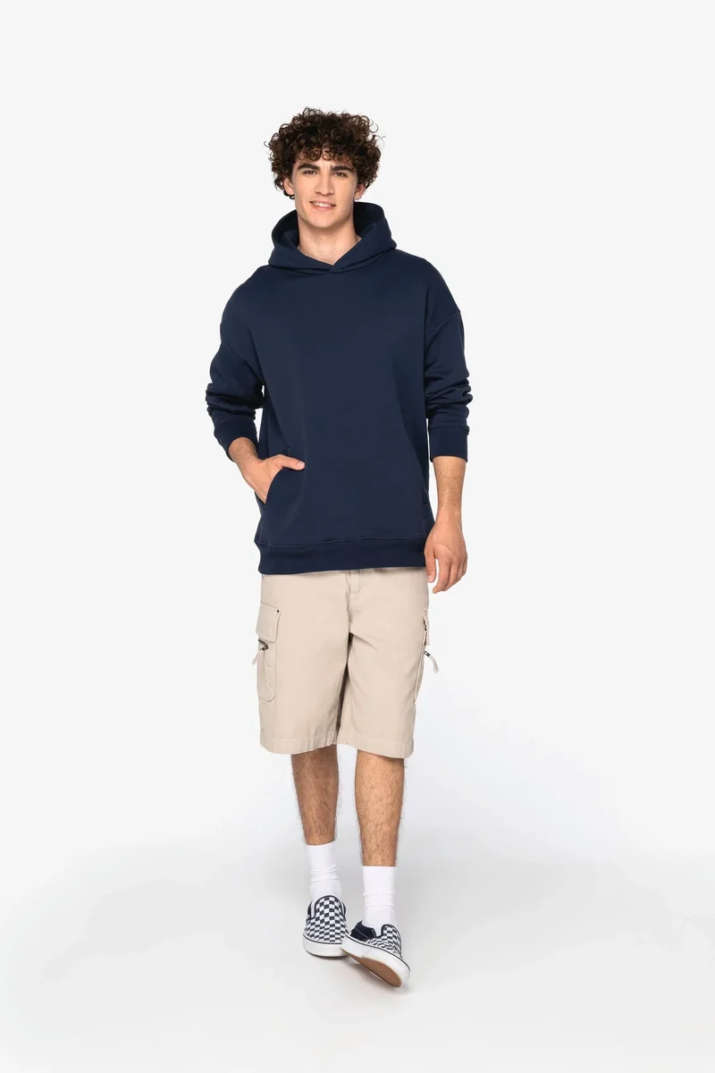 NS441 - Sweat-shirt écoresponsable à capuche oversize unisexe