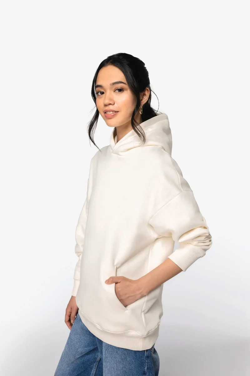 NS441 - Sweat-shirt écoresponsable à capuche oversize unisexe