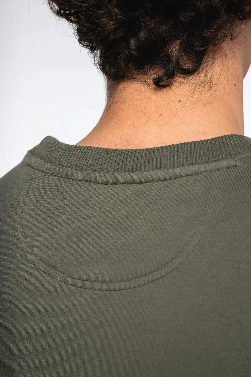 NS440 - Sweat-shirt écoresponsable à col rond oversize unisexe