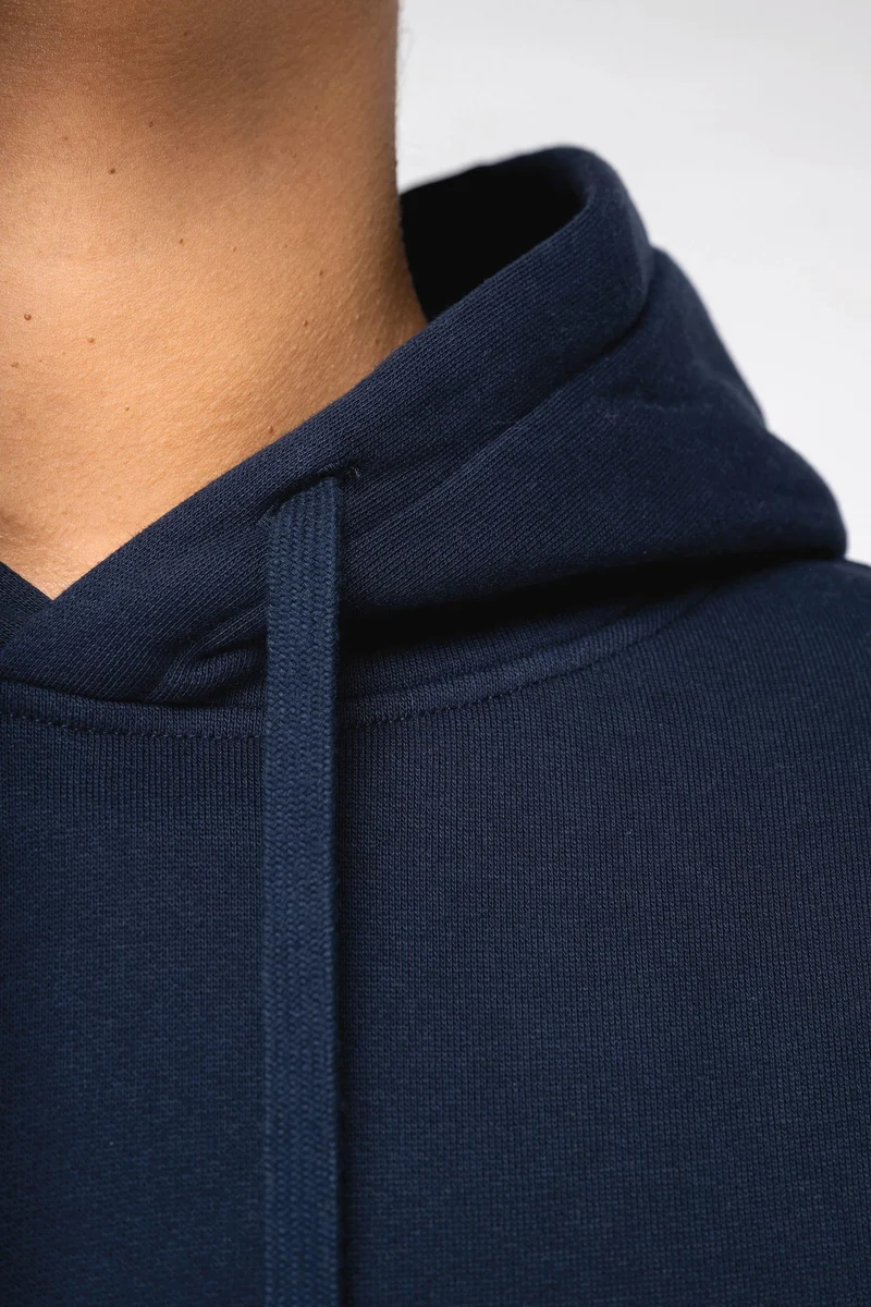 NS436 - Sweat-shirt écoresponsable à capuche à épaules tombantes molleton gratté unisexe