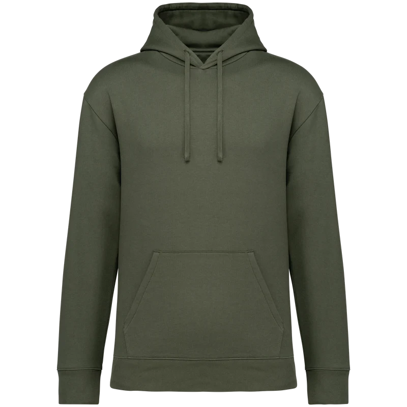 NS436 - Sweat-shirt écoresponsable à capuche à épaules tombantes molleton gratté unisexe