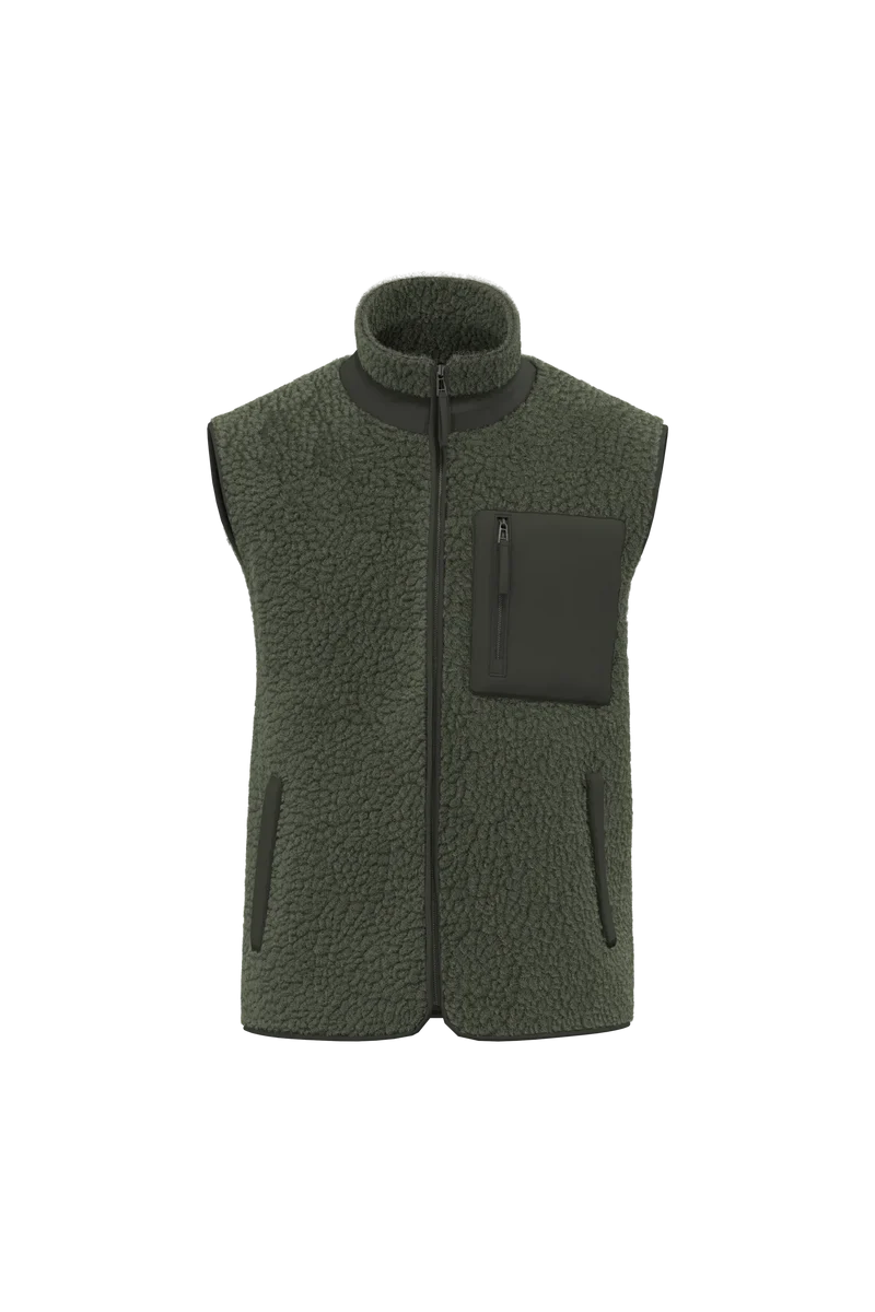 NS624 - Bodywarmer écoresponsable en sherpa unisexe