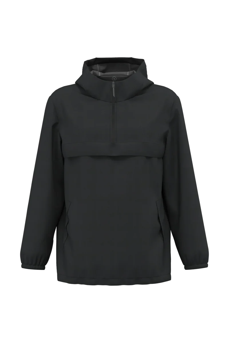 NS616 - Veste coupe-vent imperméable écoresponsable quart zip unisexe