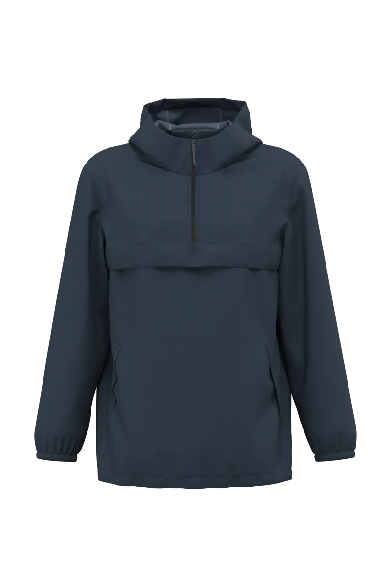 NS616 - Veste coupe-vent imperméable écoresponsable quart zip unisexe