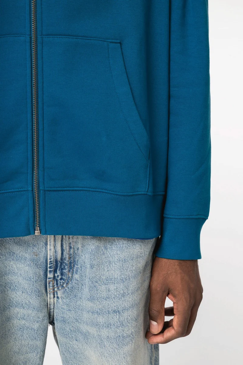 NS402 - Sweat-shirt écoresponsable zippé à capuche unisexe