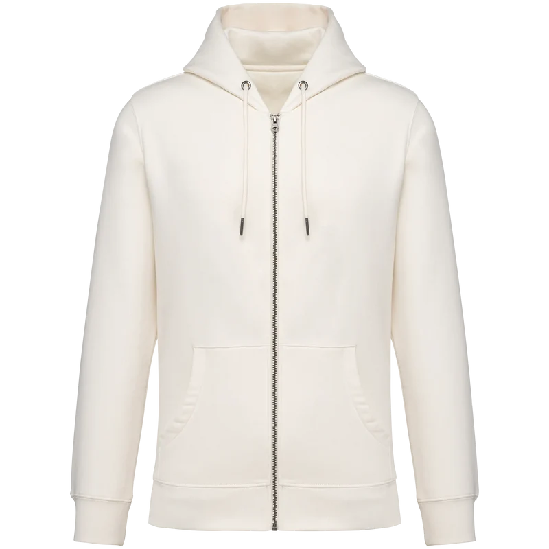 NS402 - Sweat-shirt écoresponsable zippé à capuche unisexe