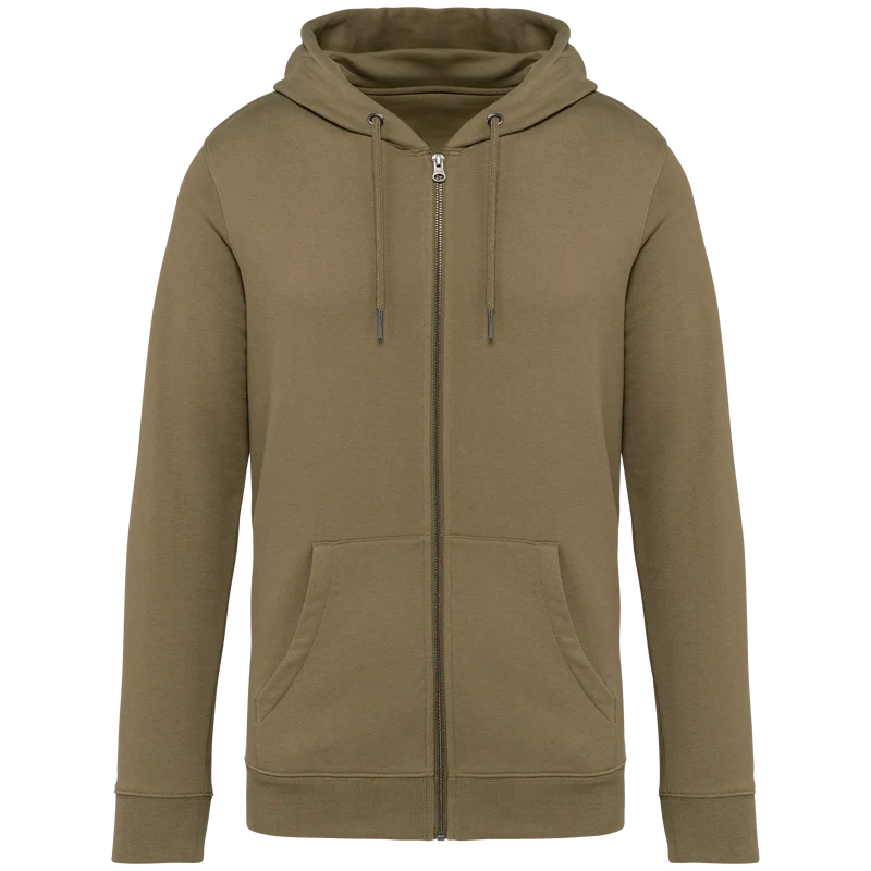 NS402 - Sweat-shirt écoresponsable zippé à capuche unisexe