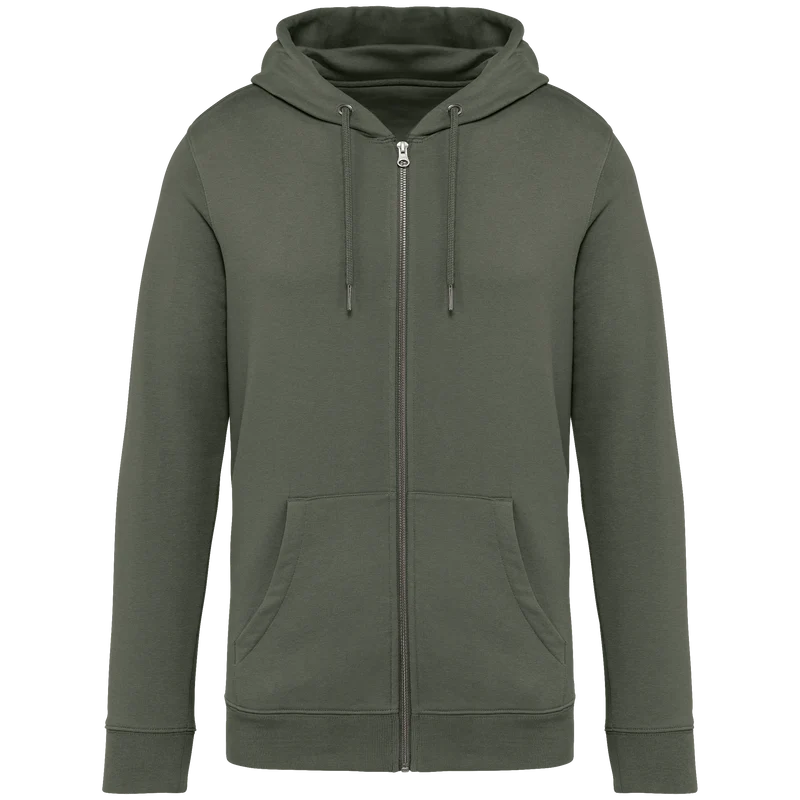NS402 - Sweat-shirt écoresponsable zippé à capuche unisexe