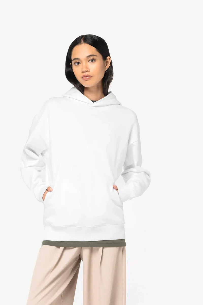 NS408 - Sweat-shirt écoresponsable à capuche oversize unisexe