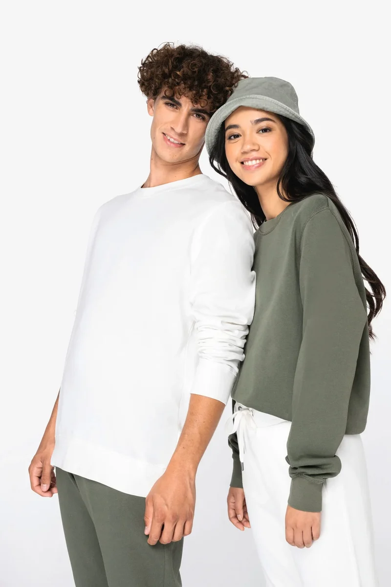 NS414 - Sweat-shirt écoresponsable à col rond French Terry unisexe