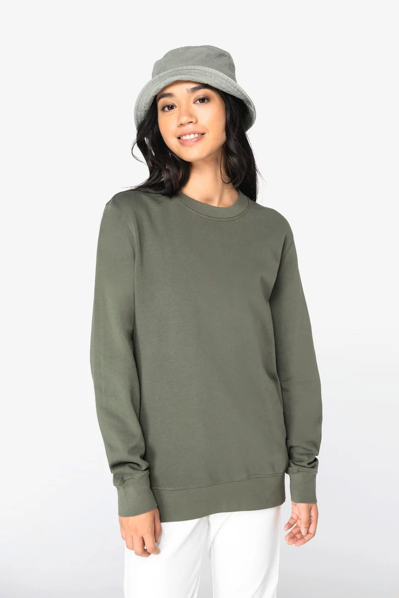 NS414 - Sweat-shirt écoresponsable à col rond French Terry unisexe