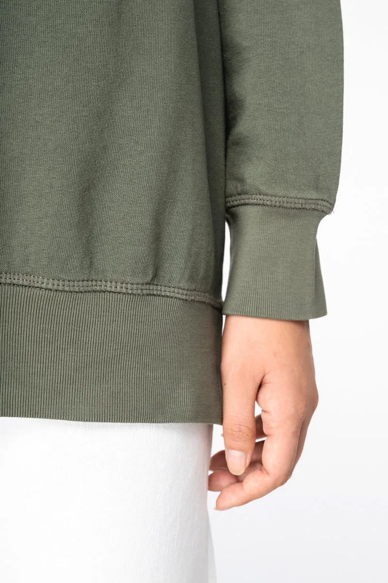 NS414 - Sweat-shirt écoresponsable à col rond French Terry unisexe