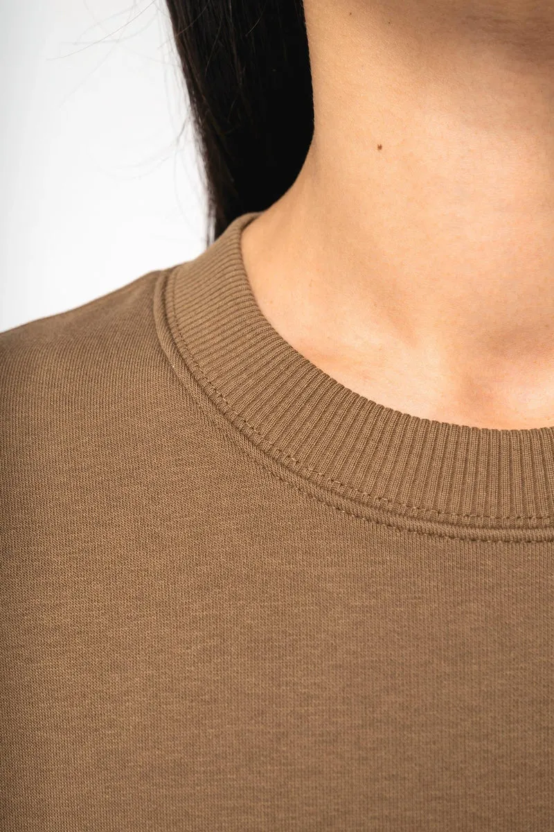 NS407 - Sweat-shirt écoresponsable à col rond oversize unisexe